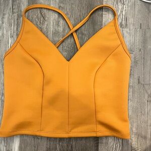 Orange camisole top Dynamite